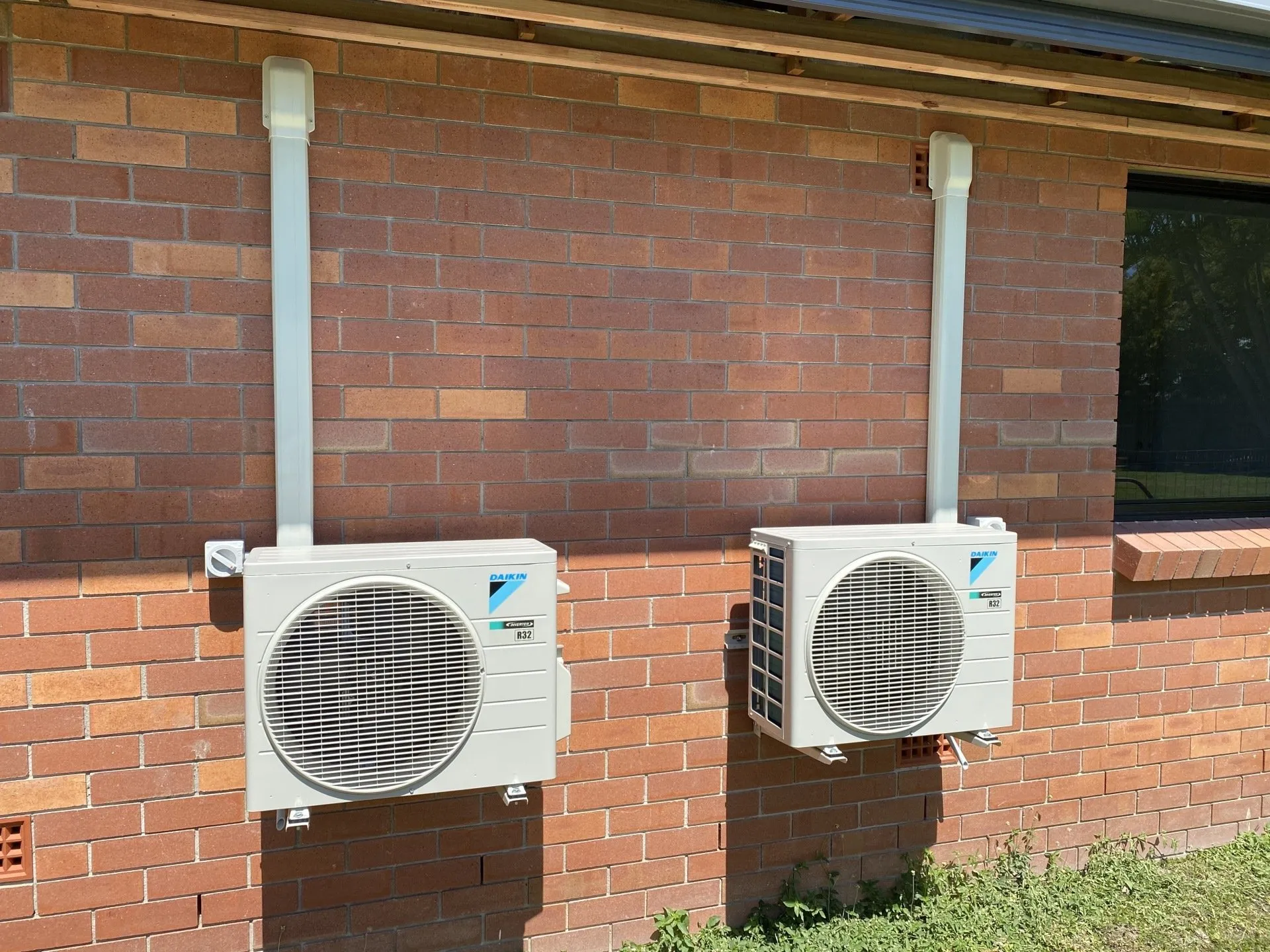 Daikin split-system air conditioning installed on a Townsville home