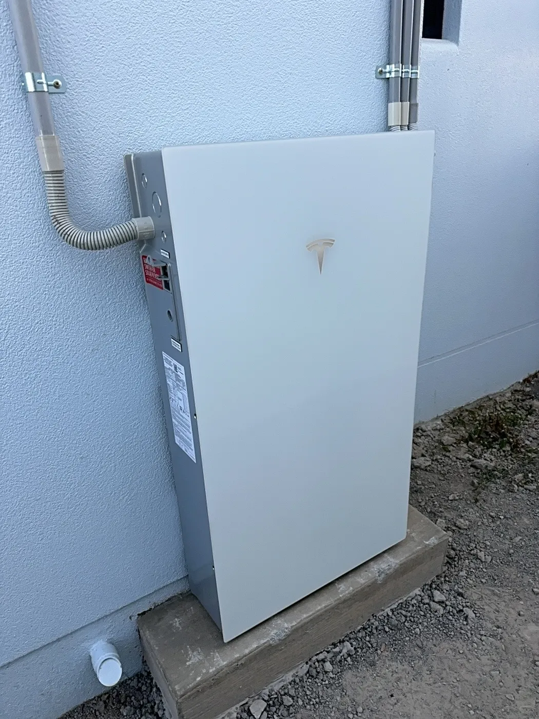 Tesla Powerwall backup system installed by On Point Solar at a Townsville home